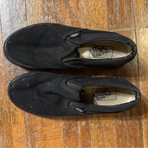 Vans Women’s Classic Black Slip-On Sneakers